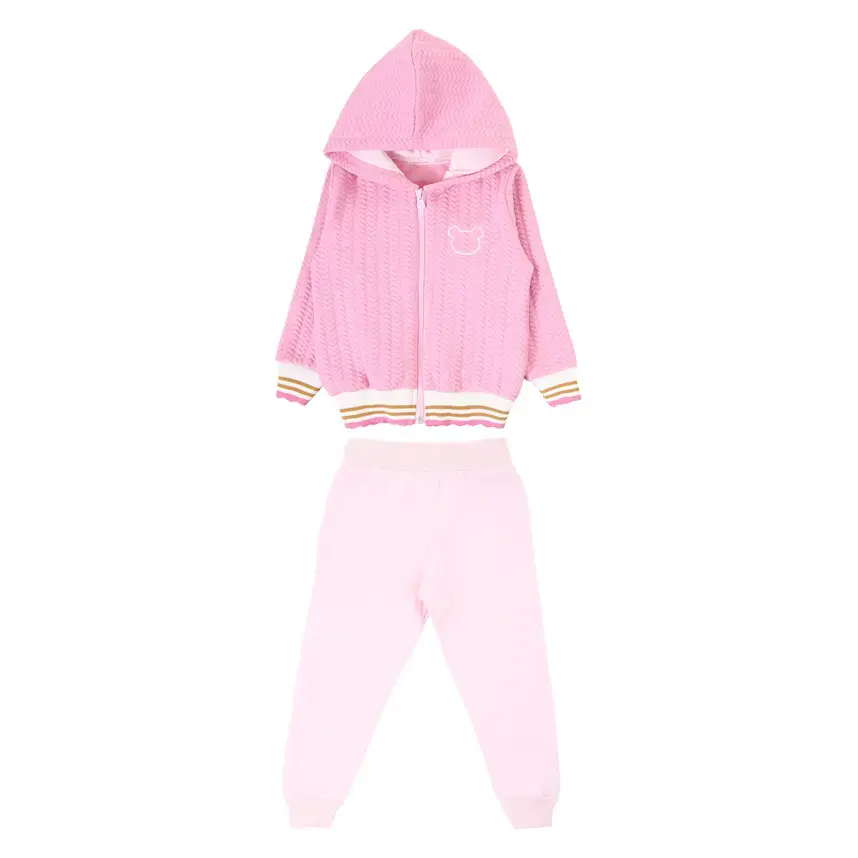 Conjunto kookabu jaqueta corações