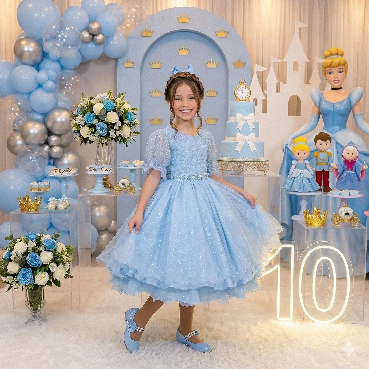Vestido laize azul, foto 2