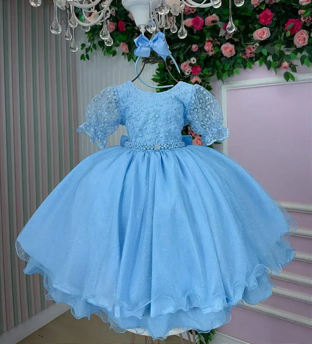 Vestido laize azul, foto 3