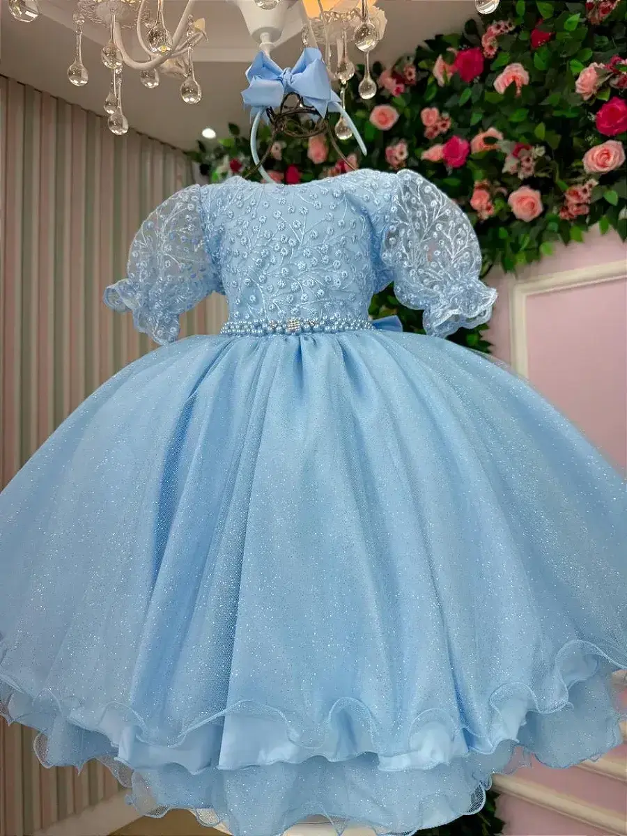 Vestido laize azul, foto 4