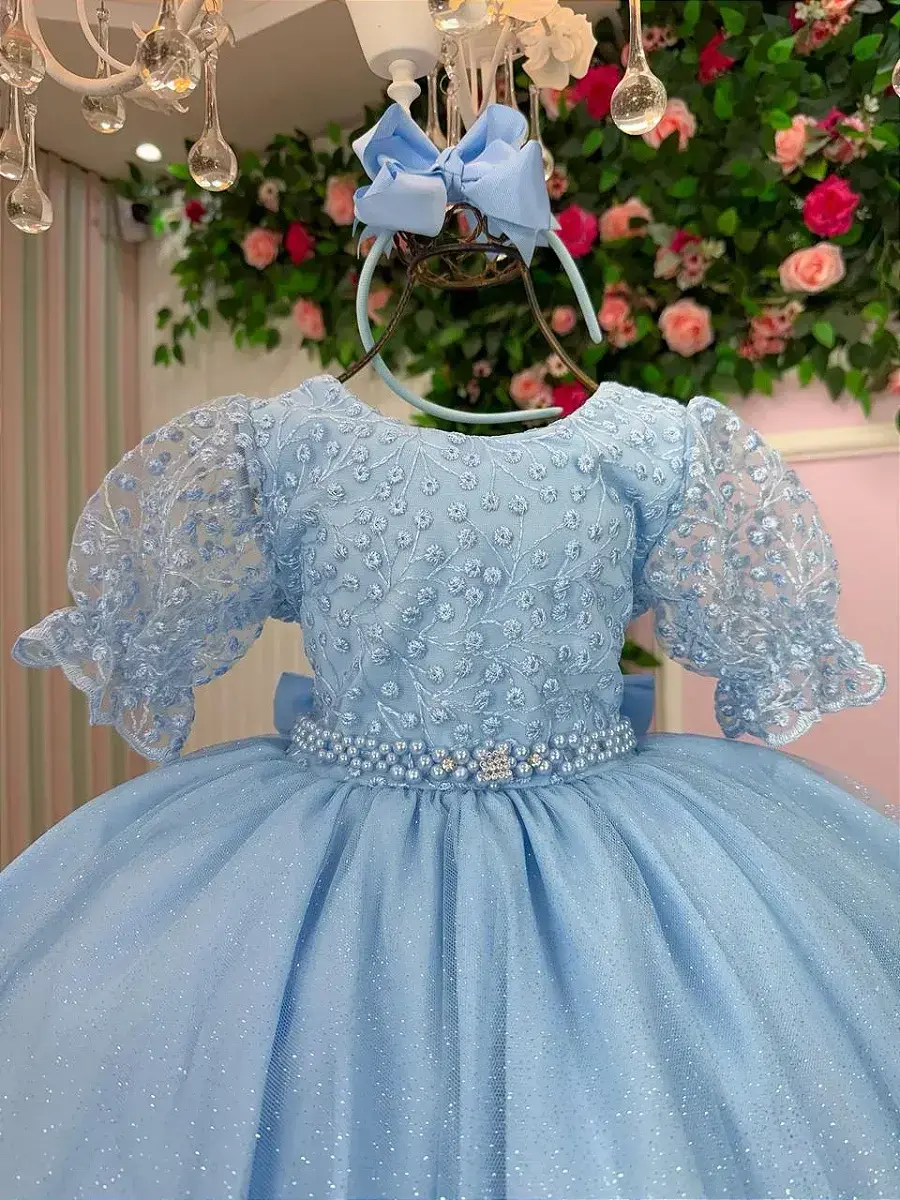 Vestido laize azul, foto 5