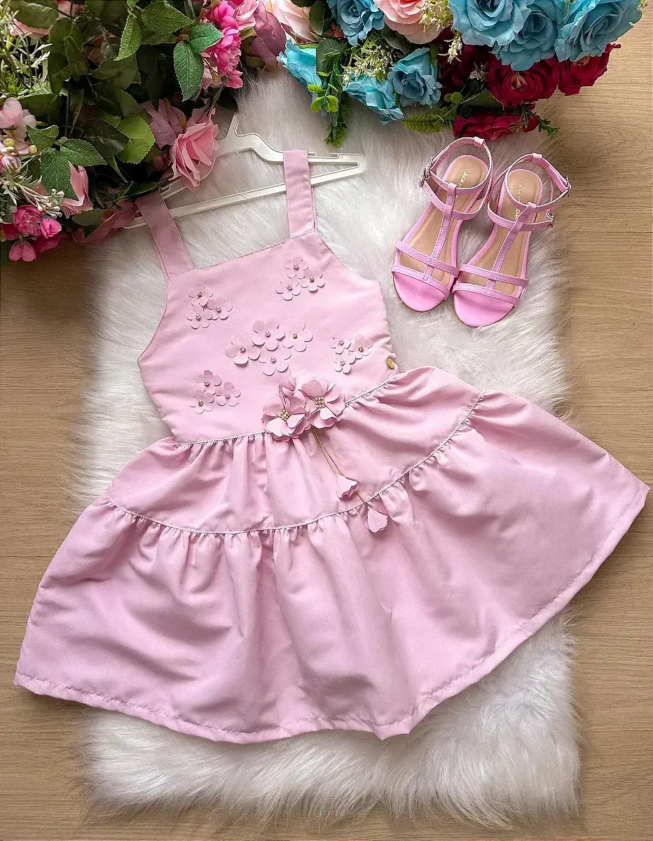 Vestido cecilia rosa, foto 2