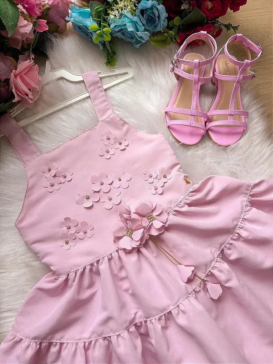 Vestido cecilia rosa, foto 4