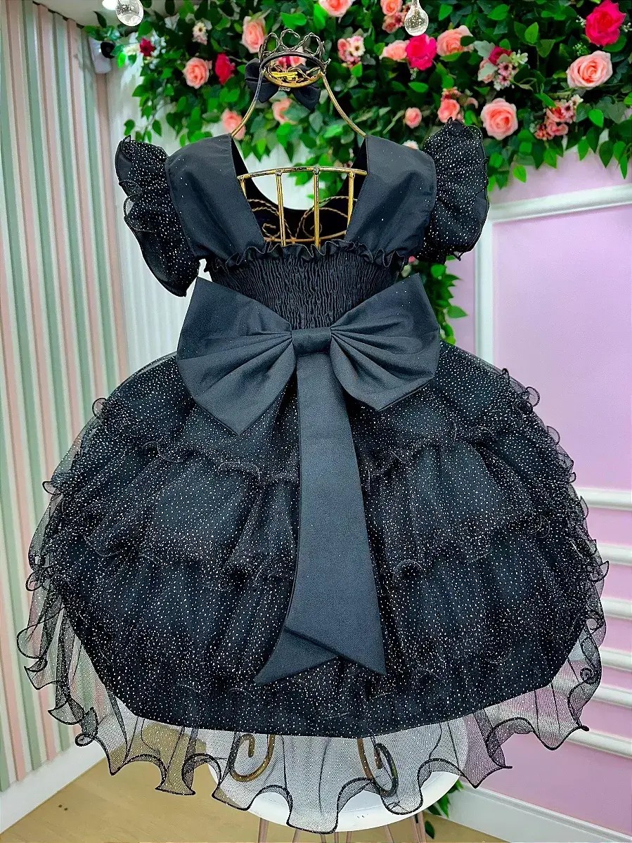Vestido belinda preto, foto 5