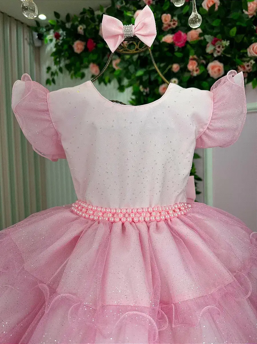 Vestido belinda rosa, foto 3