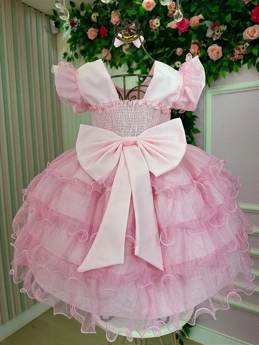 Vestido belinda rosa, foto 5