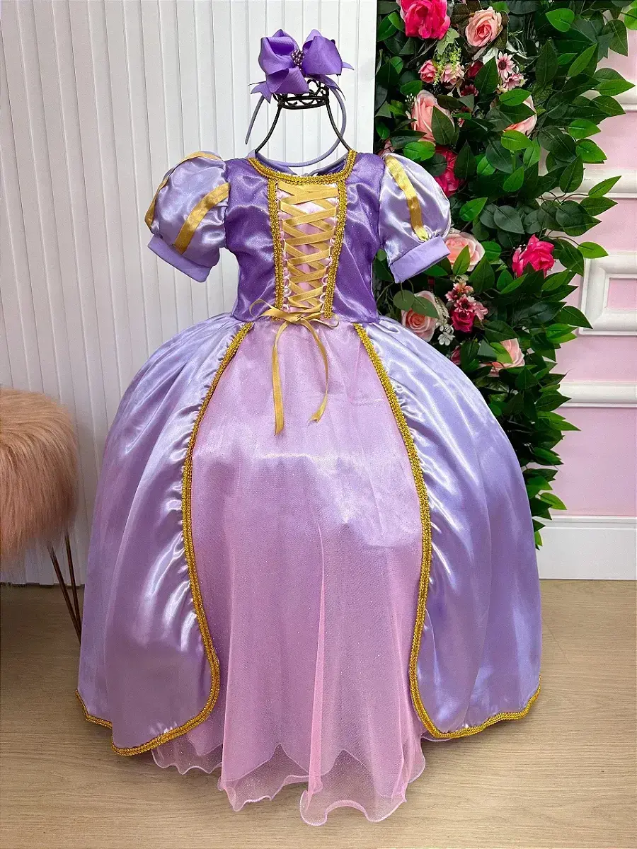 Fantasia longa princesa lilás, foto 2