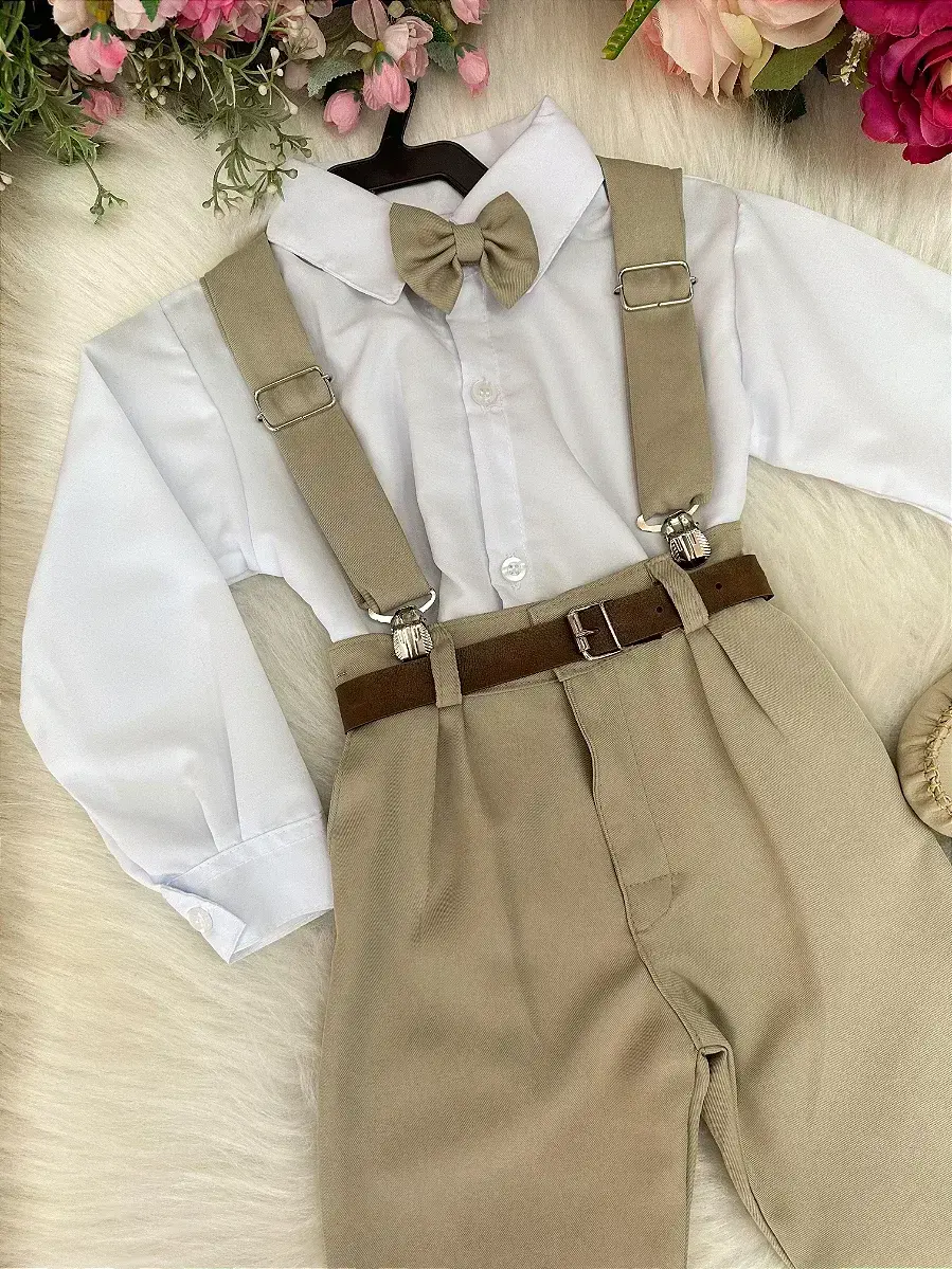 Conjunto leo suspensorio bege, foto 3