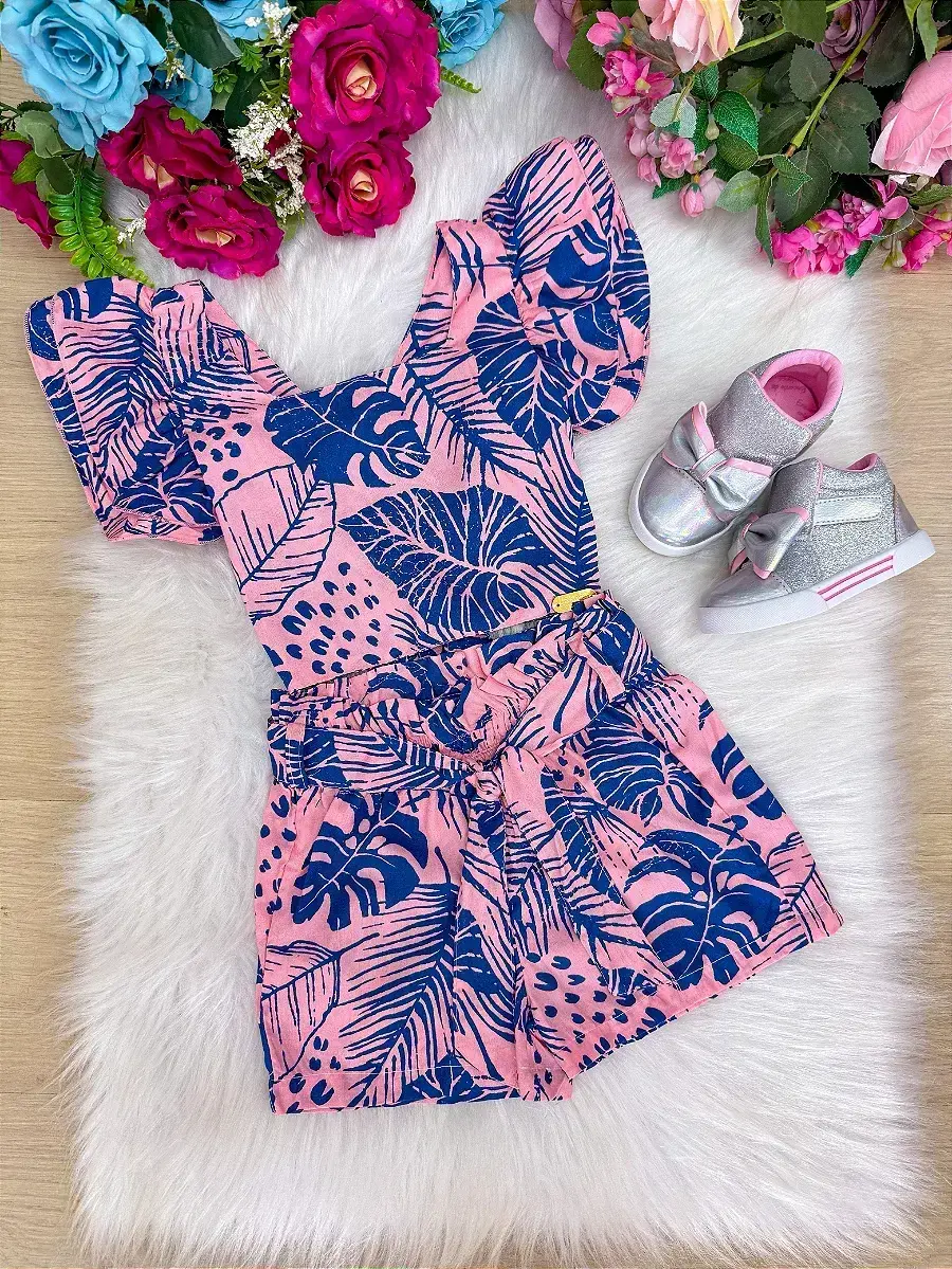 Conjunto joana rosa