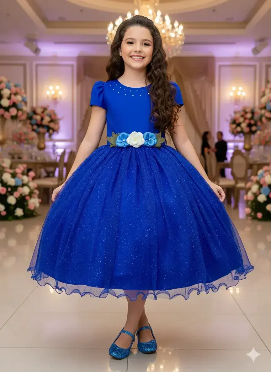 Vestido luiza azul royal, foto 2