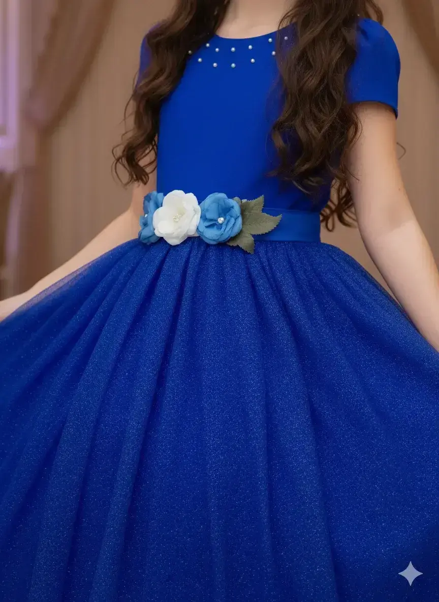 Vestido luiza azul royal, foto 5