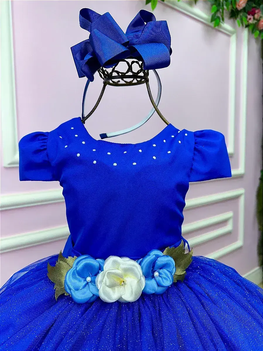 Vestido luiza azul royal, foto 7