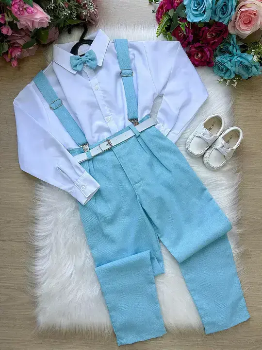 Conjunto vitor suspensorio azul