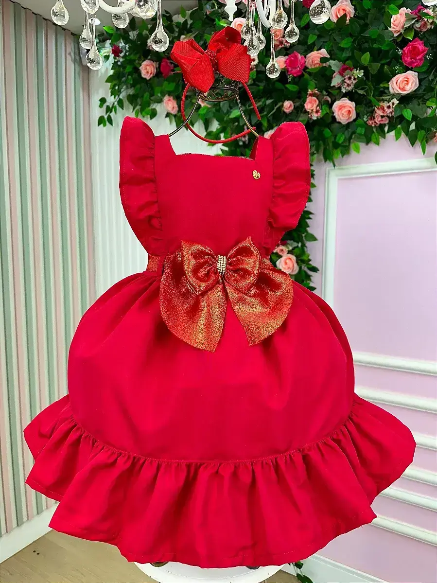 Vestido natali vermelho Natal, foto 2