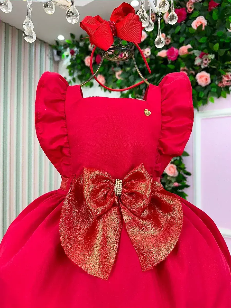 Vestido natali vermelho Natal, foto 3