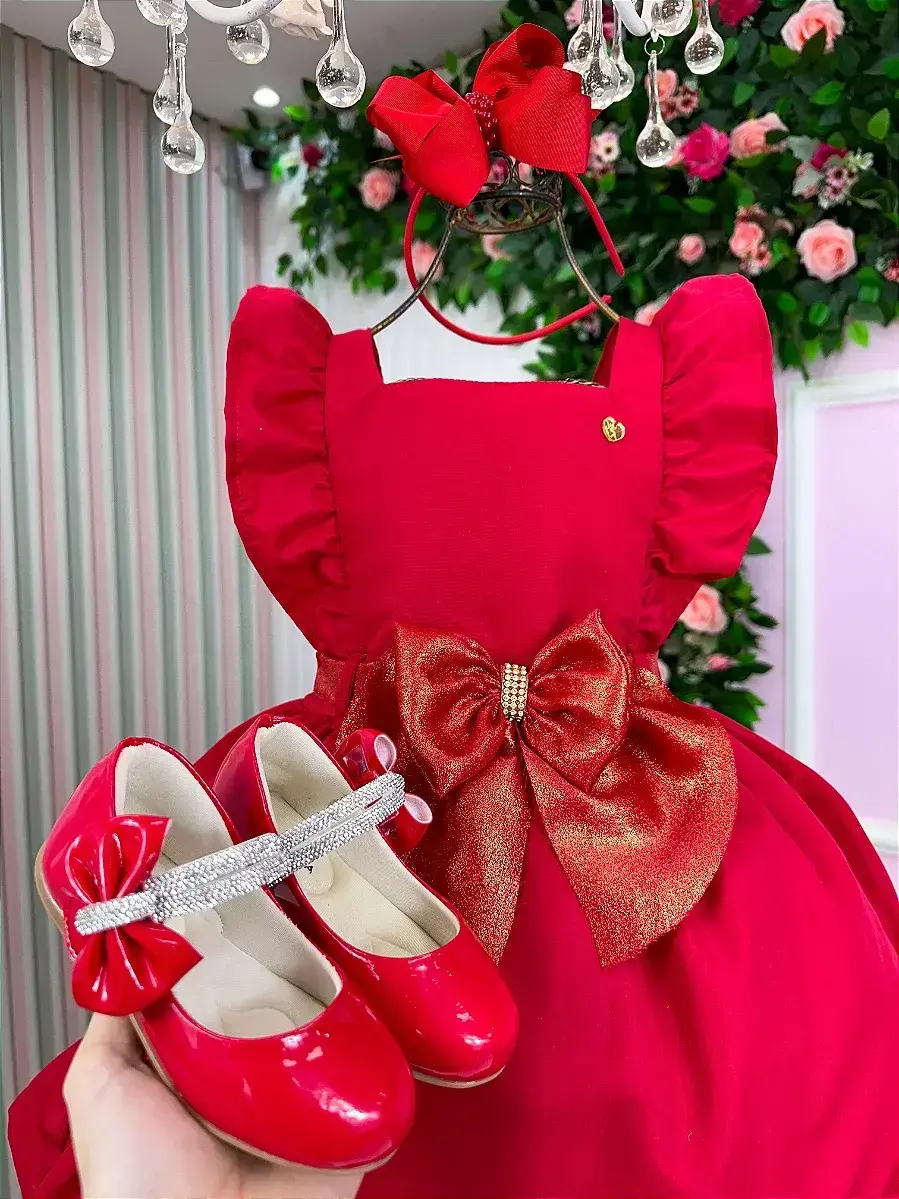 Vestido natali vermelho Natal, foto 4
