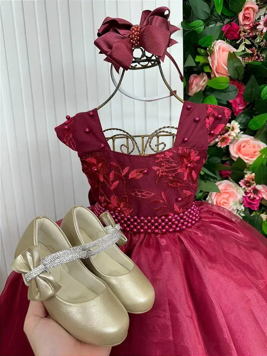 Vestido longo clarisse marsala, foto 3