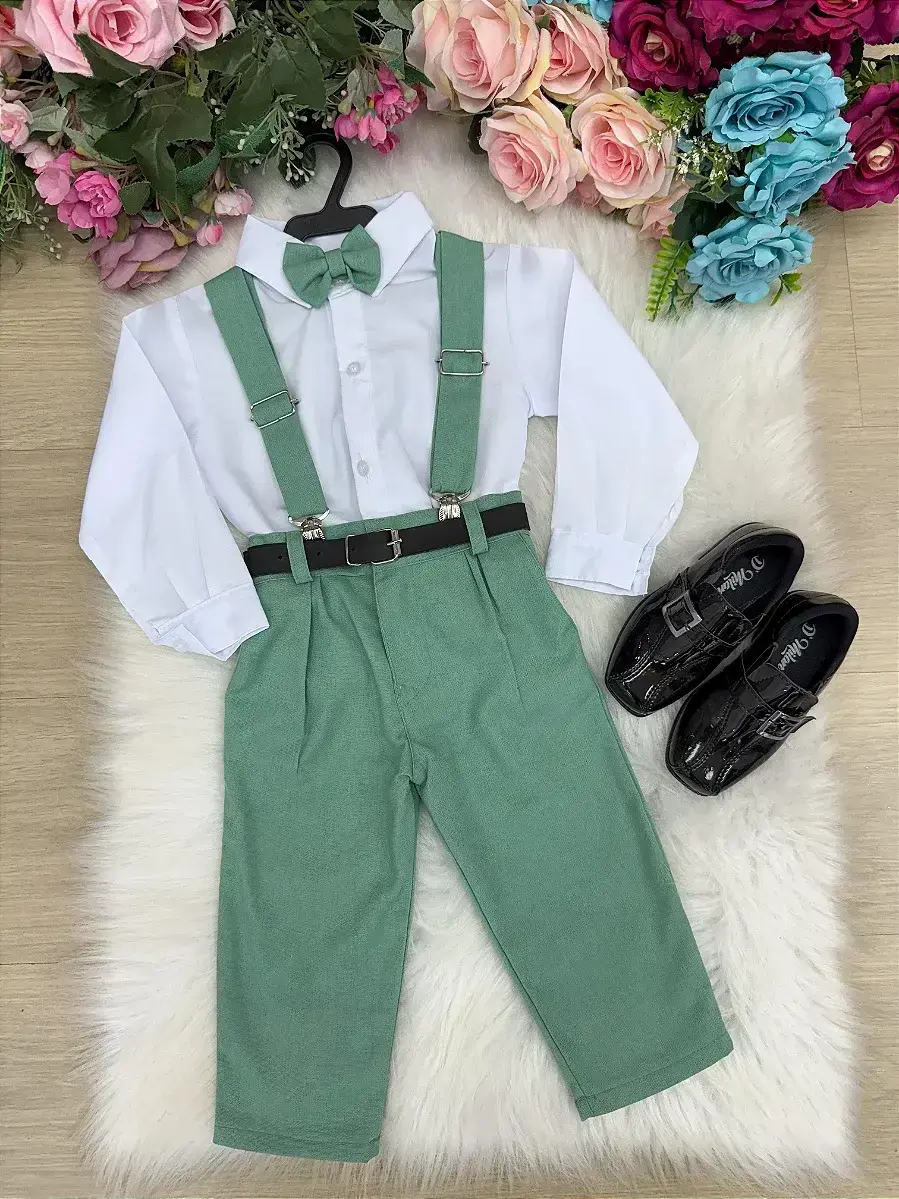 Conjunto vitor suspensorio verde, foto 6