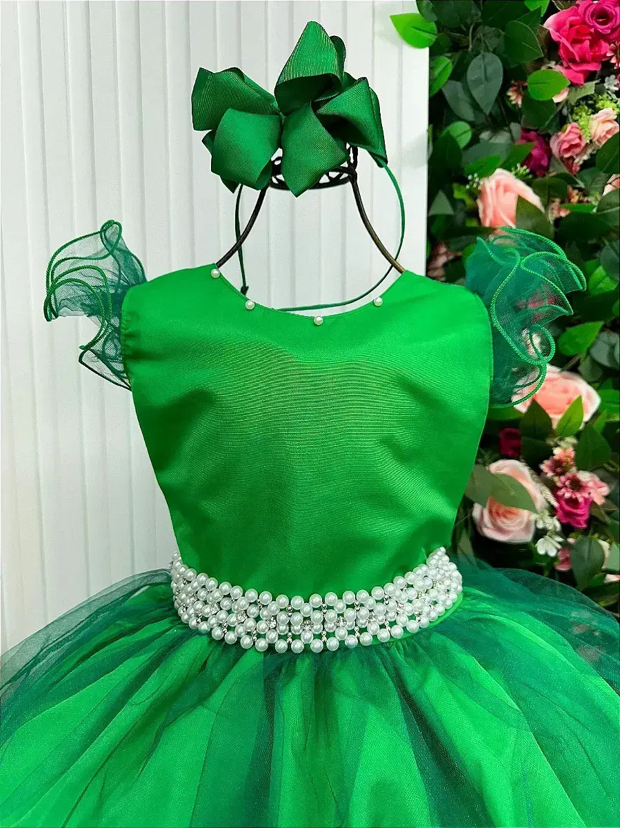Vestido longo verde bandeira, foto 5