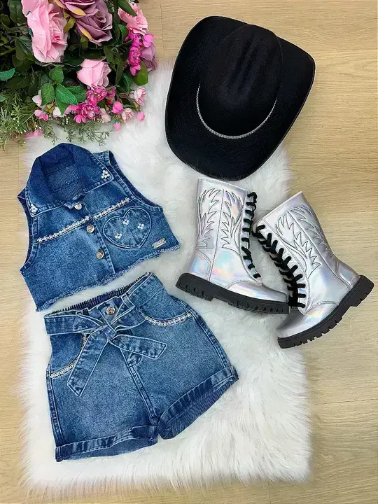 Conjunto Boiadeira marcely jeans