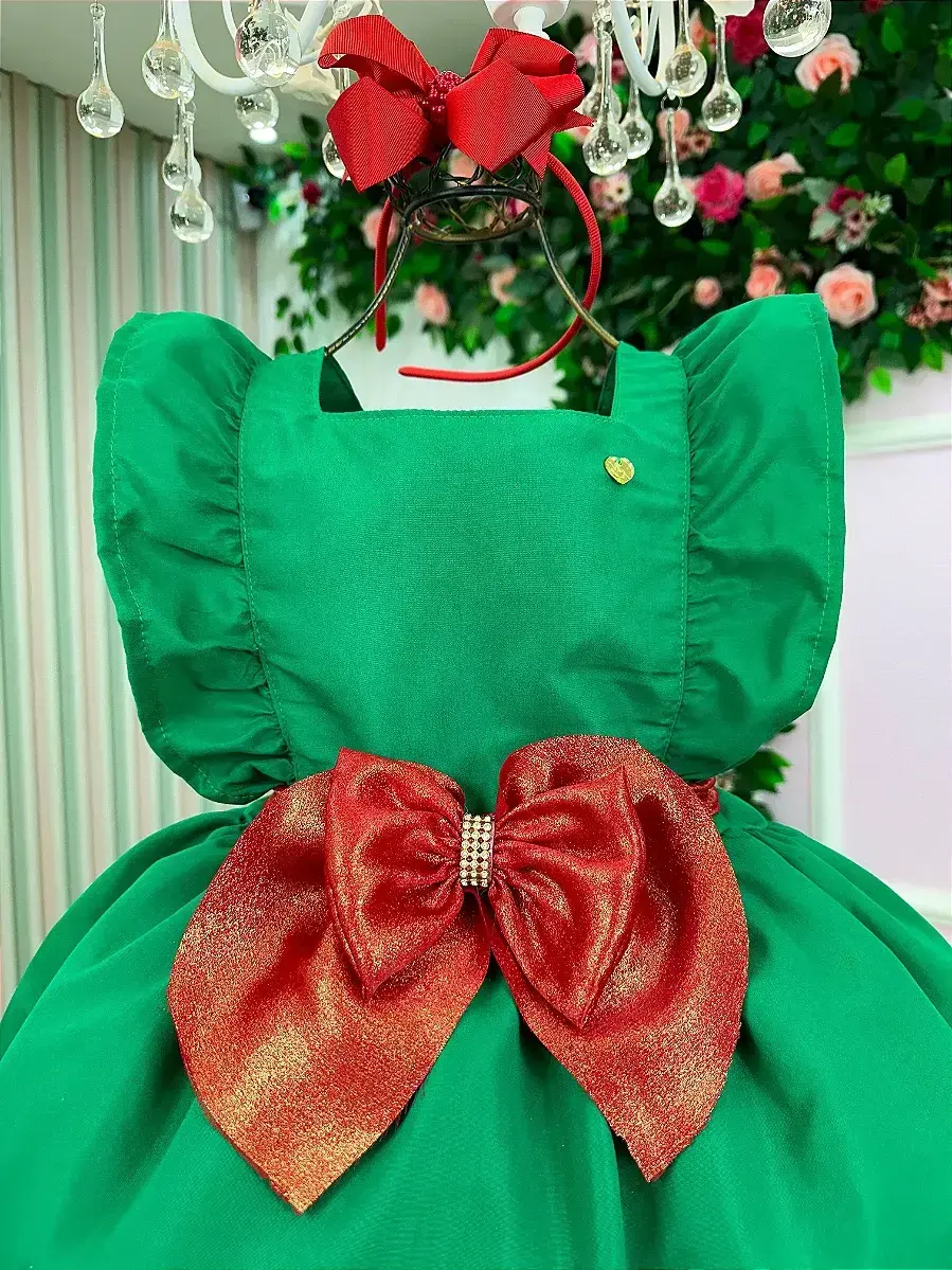 Vestido natali verde Natal, foto 3