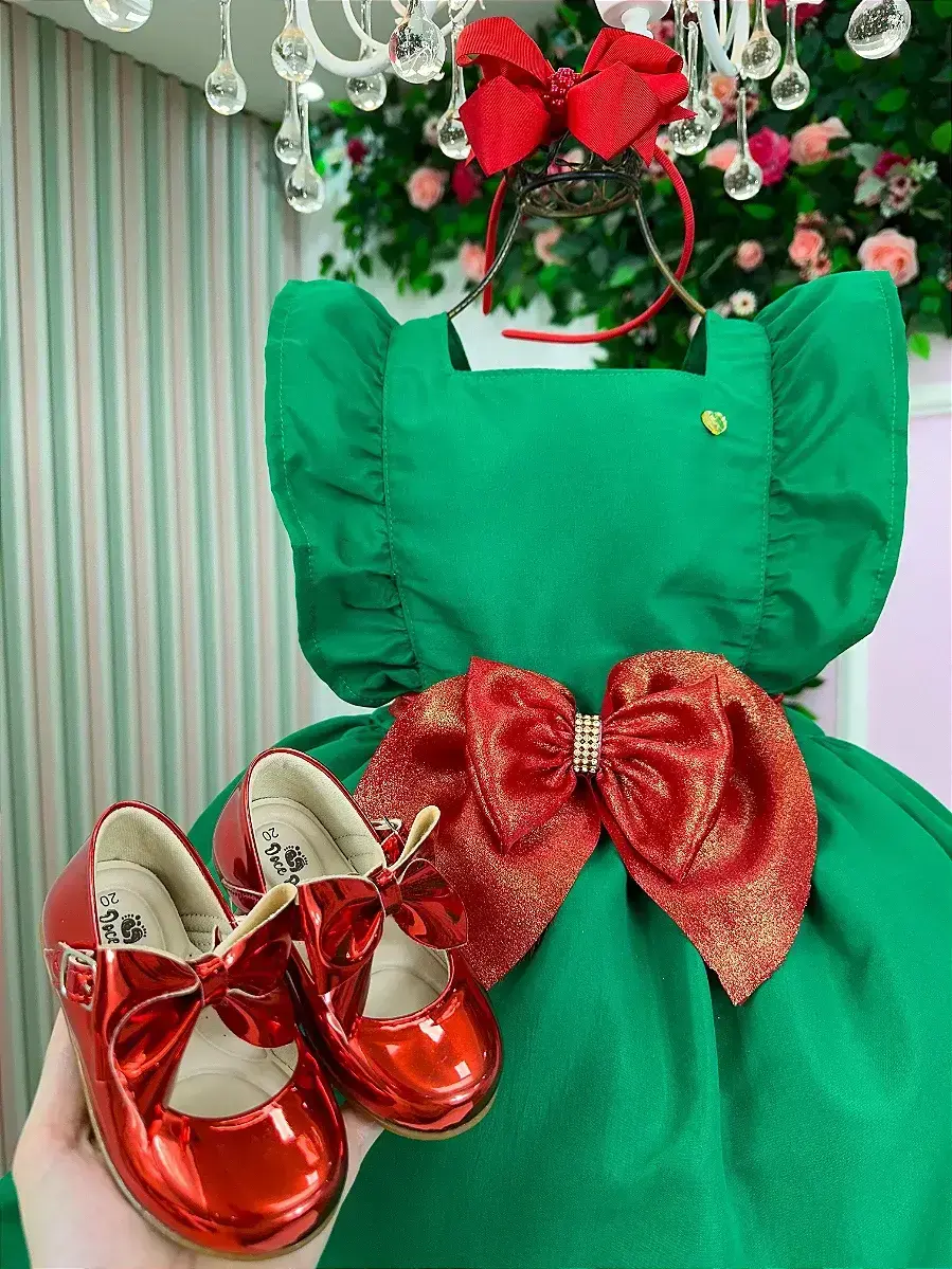 Vestido natali verde Natal, foto 4