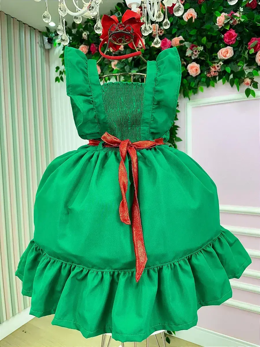 Vestido natali verde Natal, foto 5