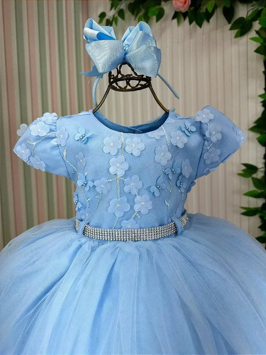 Vestido chloe azul, foto 2