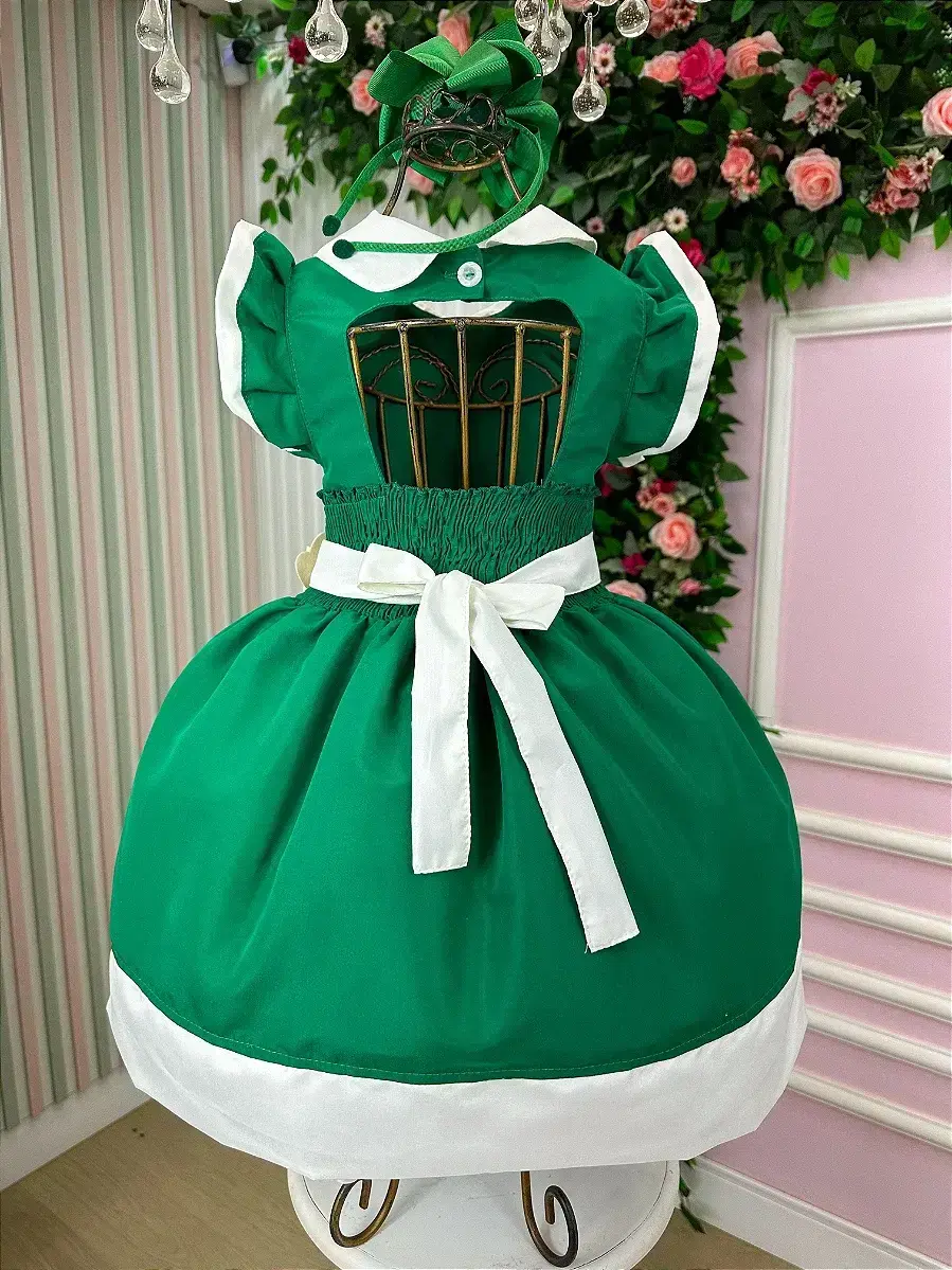 Vestido camile verde Natal, foto 7
