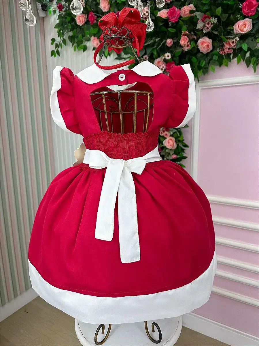 Vestido camile vermelho Natal, foto 6