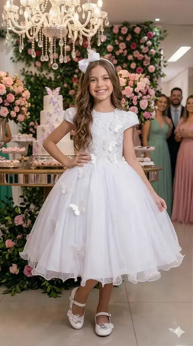 Vestido midi sabrina branco, foto 2