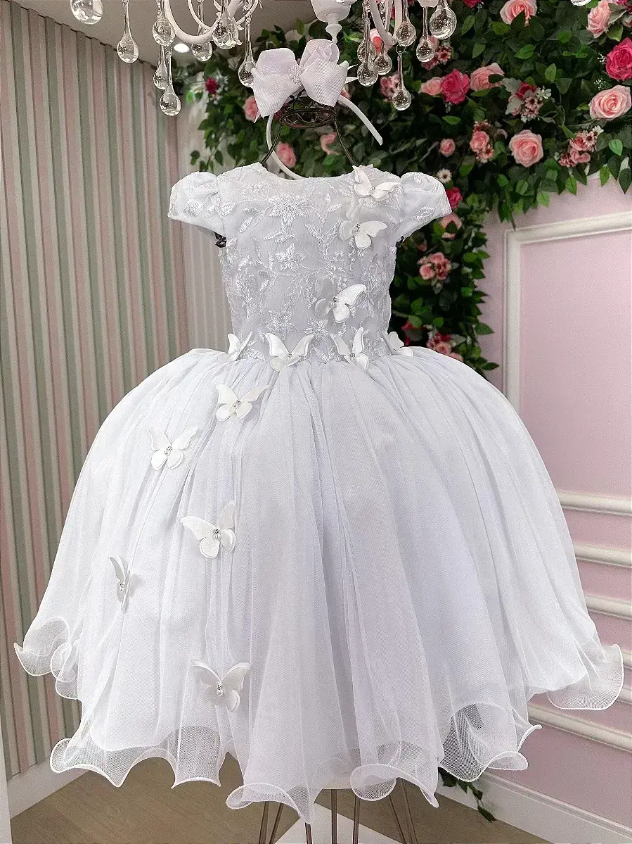 Vestido midi sabrina branco, foto 4