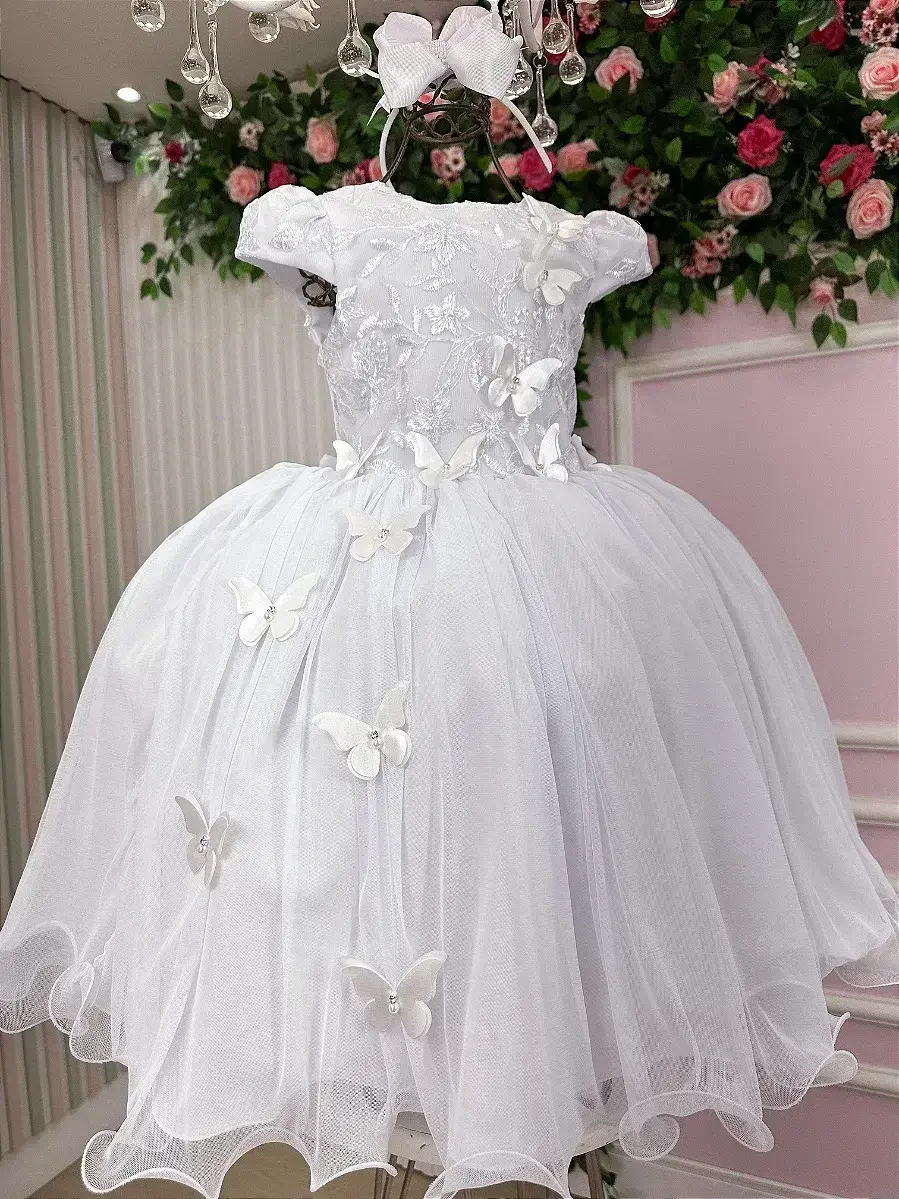 Vestido midi sabrina branco, foto 6
