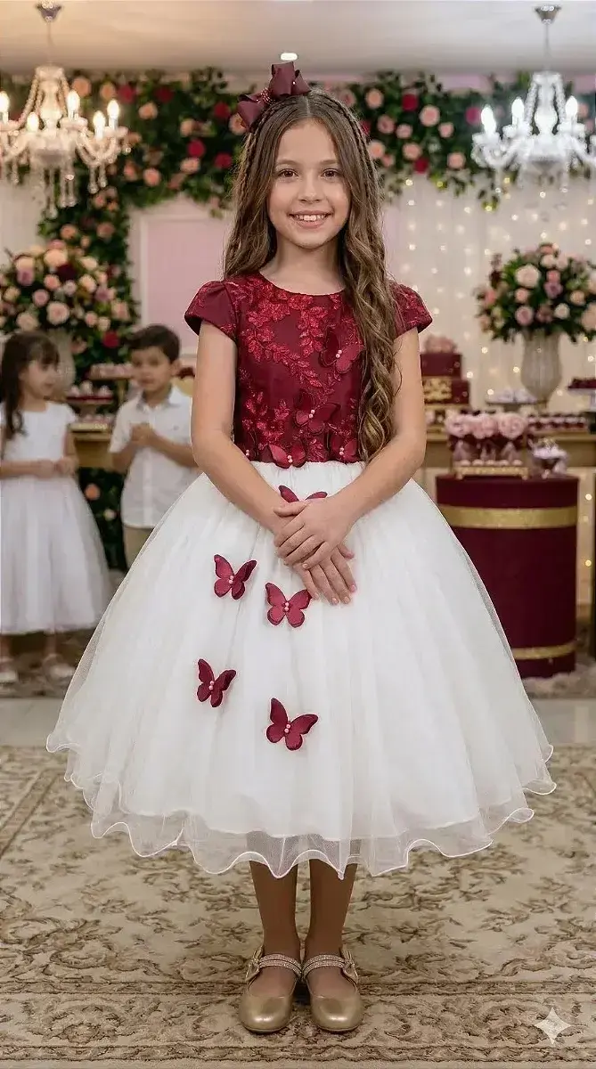 Vestido midi sabrina marsala off, foto 2