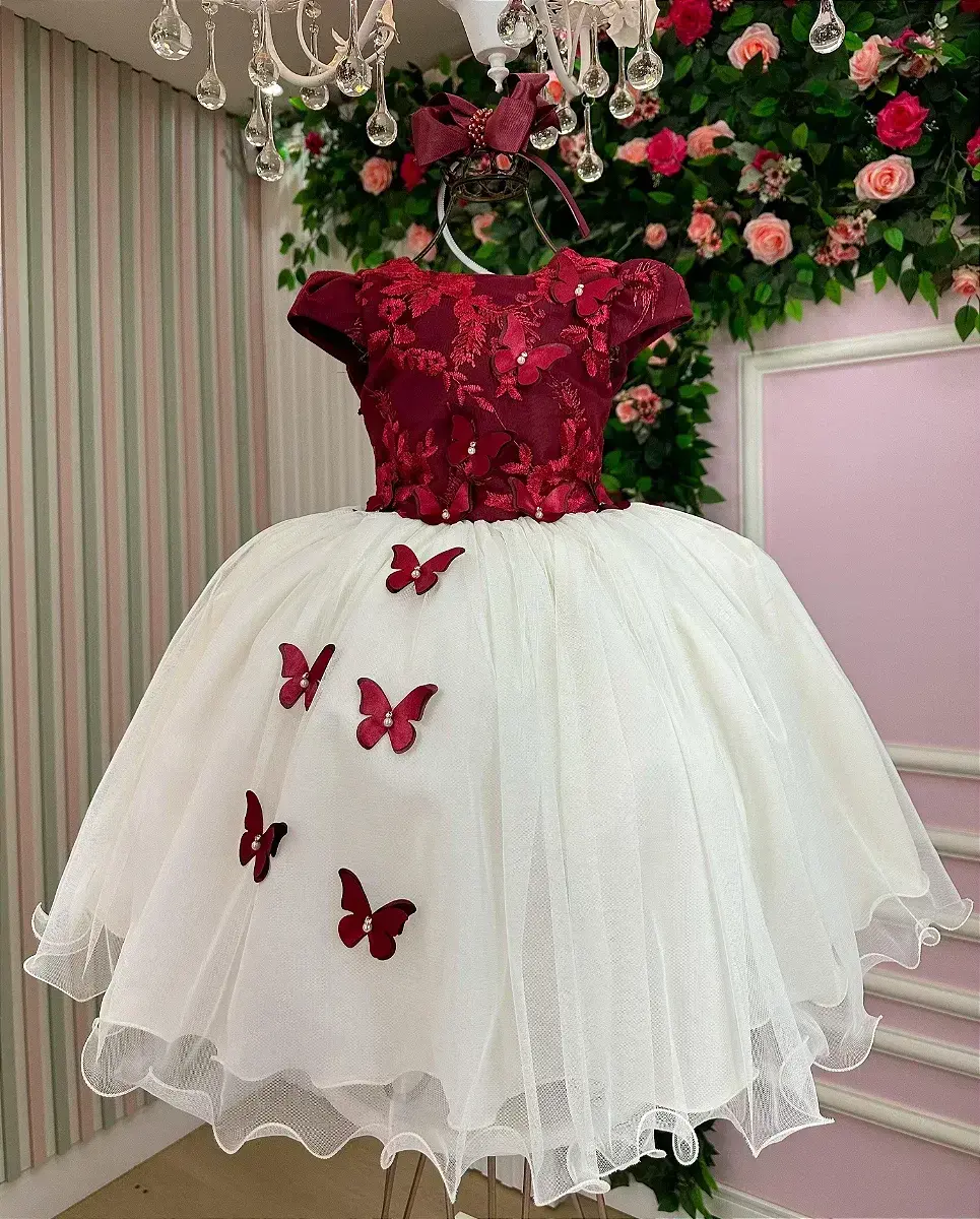 Vestido midi sabrina marsala off, foto 3