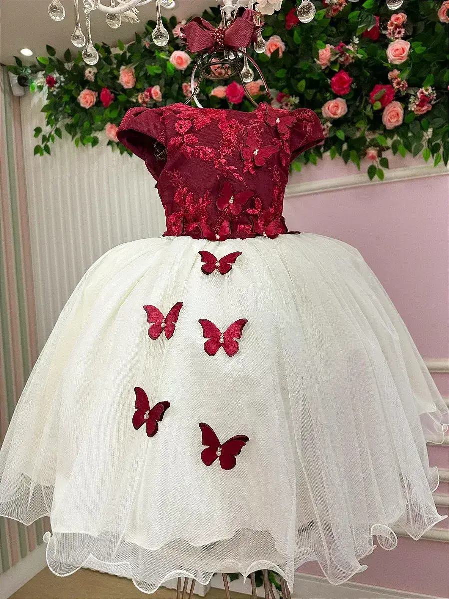 Vestido midi sabrina marsala off, foto 4