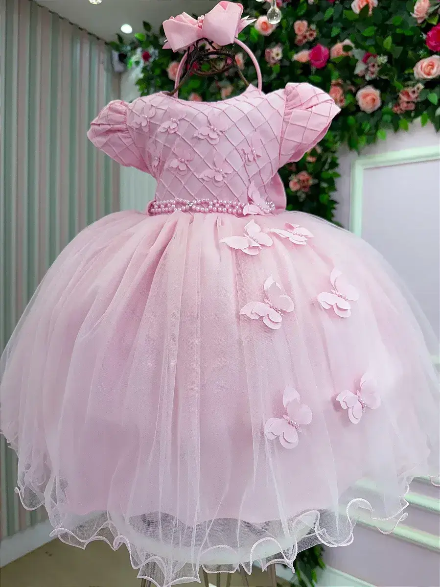 Vestido yasmin rosa, foto 3