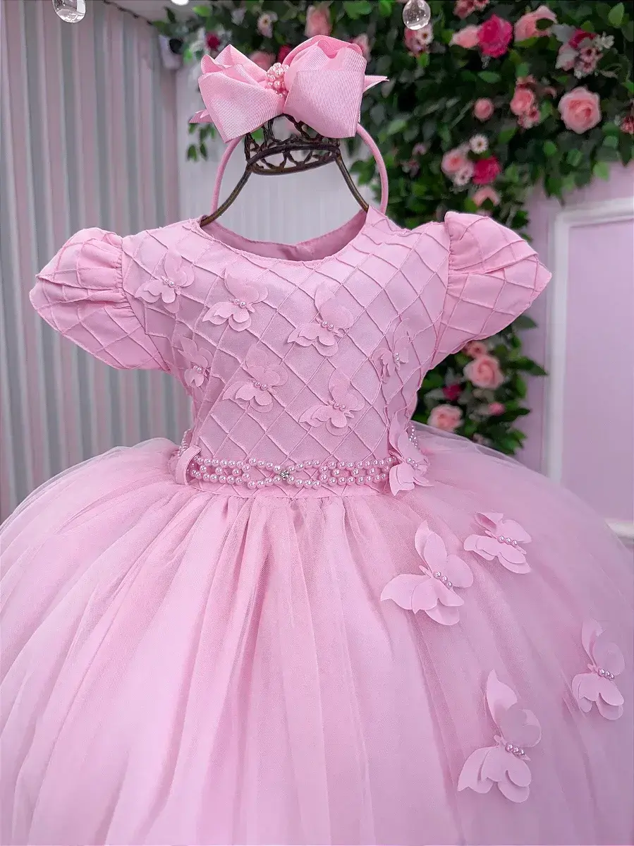Vestido yasmin rosa, foto 4