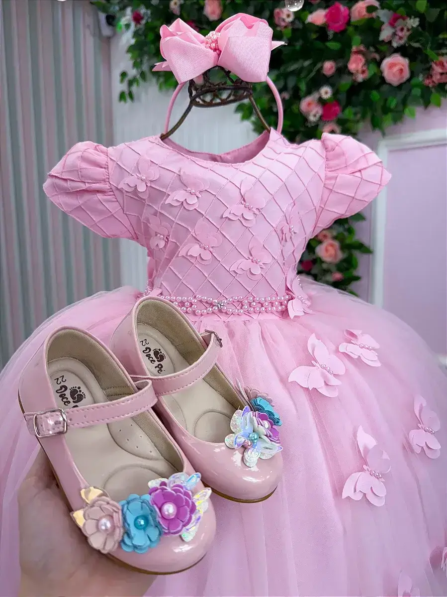 Vestido yasmin rosa, foto 5