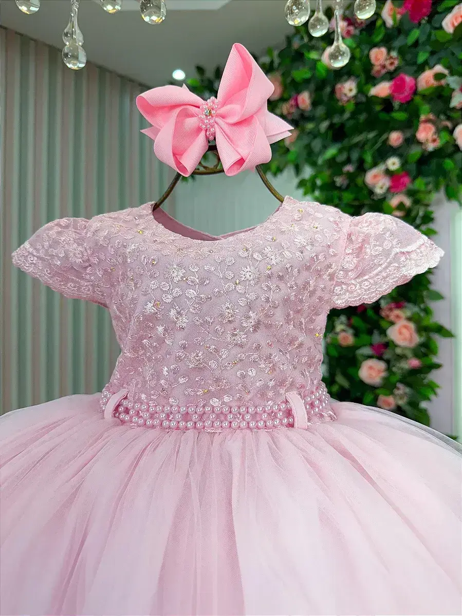 Vestido tessa rosa, foto 3
