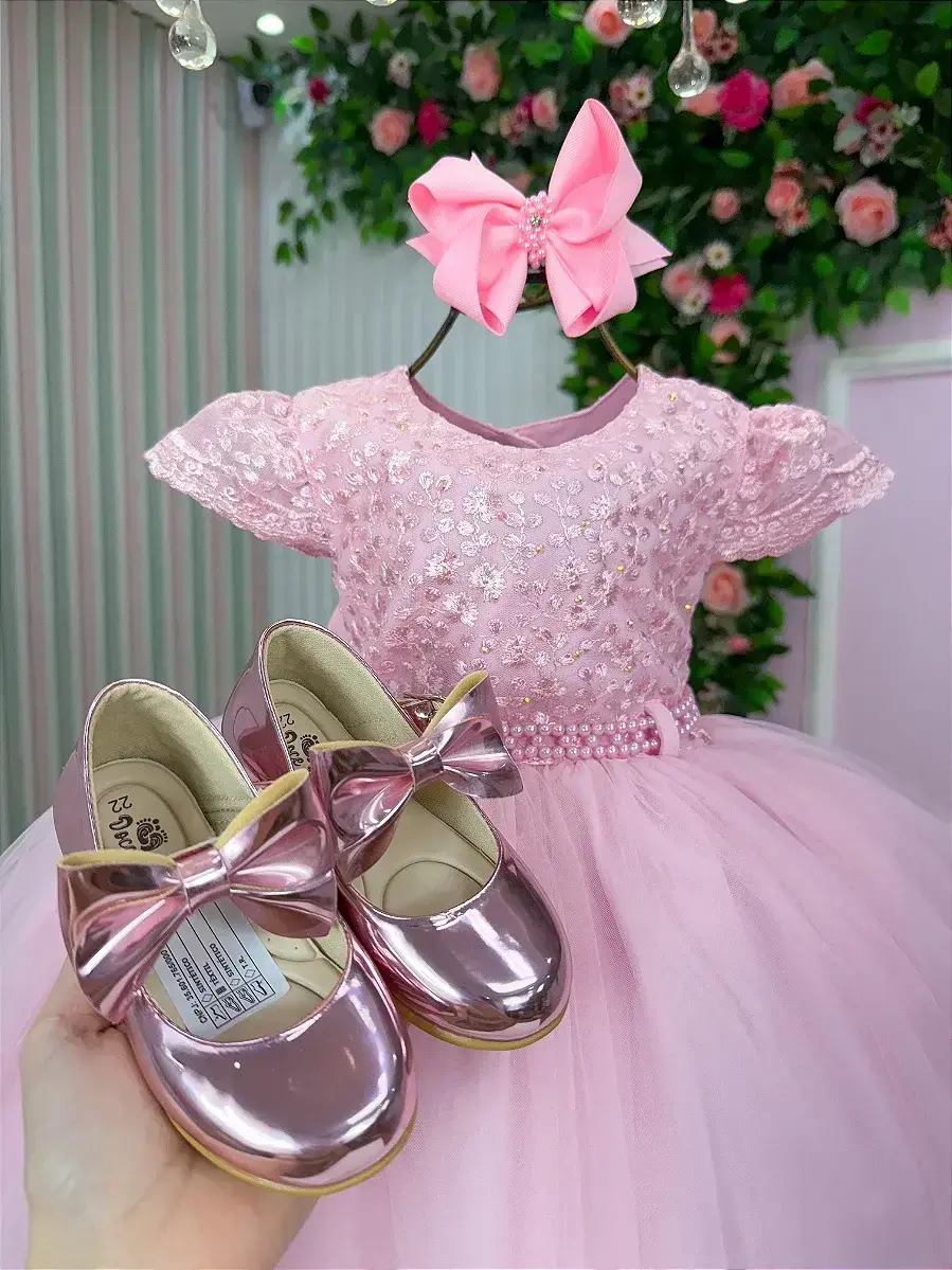 Vestido tessa rosa, foto 4
