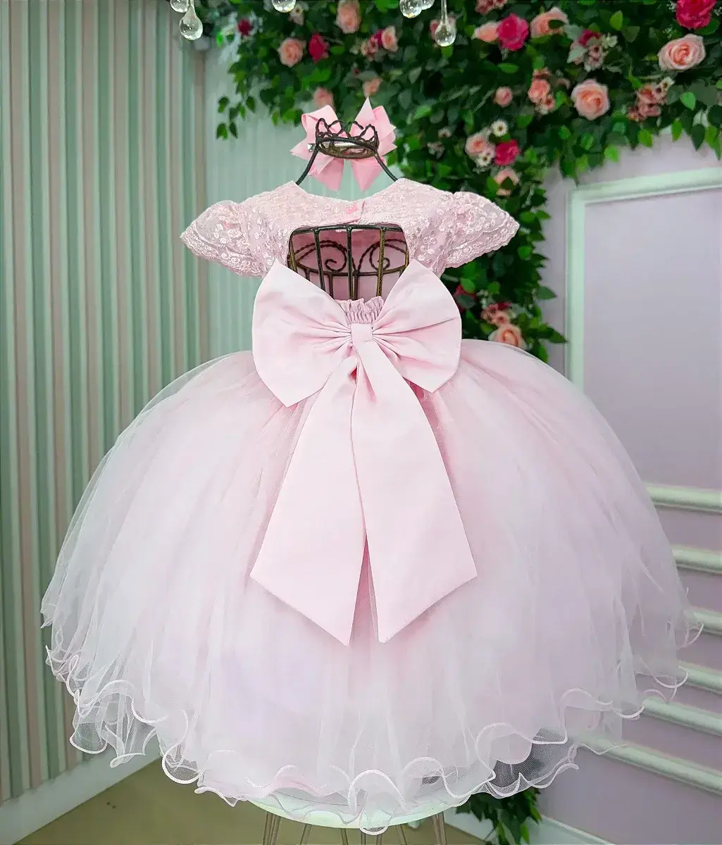 Vestido tessa rosa, foto 5