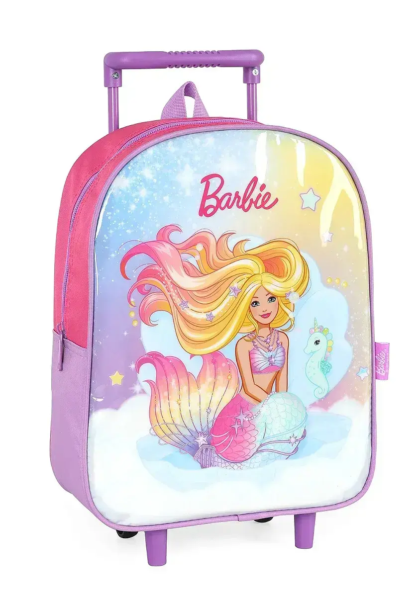 Mochila de rodinhas Barbie sereia, foto 3