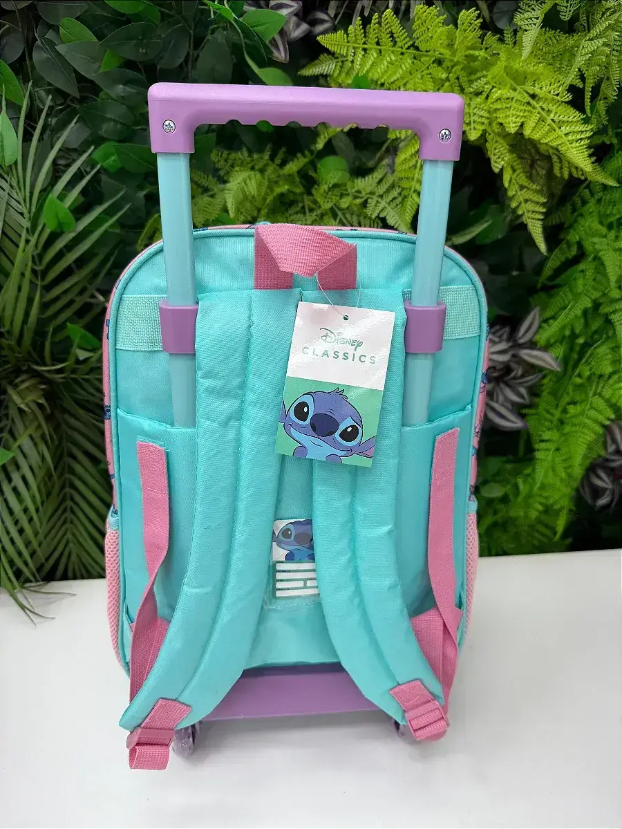 Mochila rodinha Stitch e angel, foto 5
