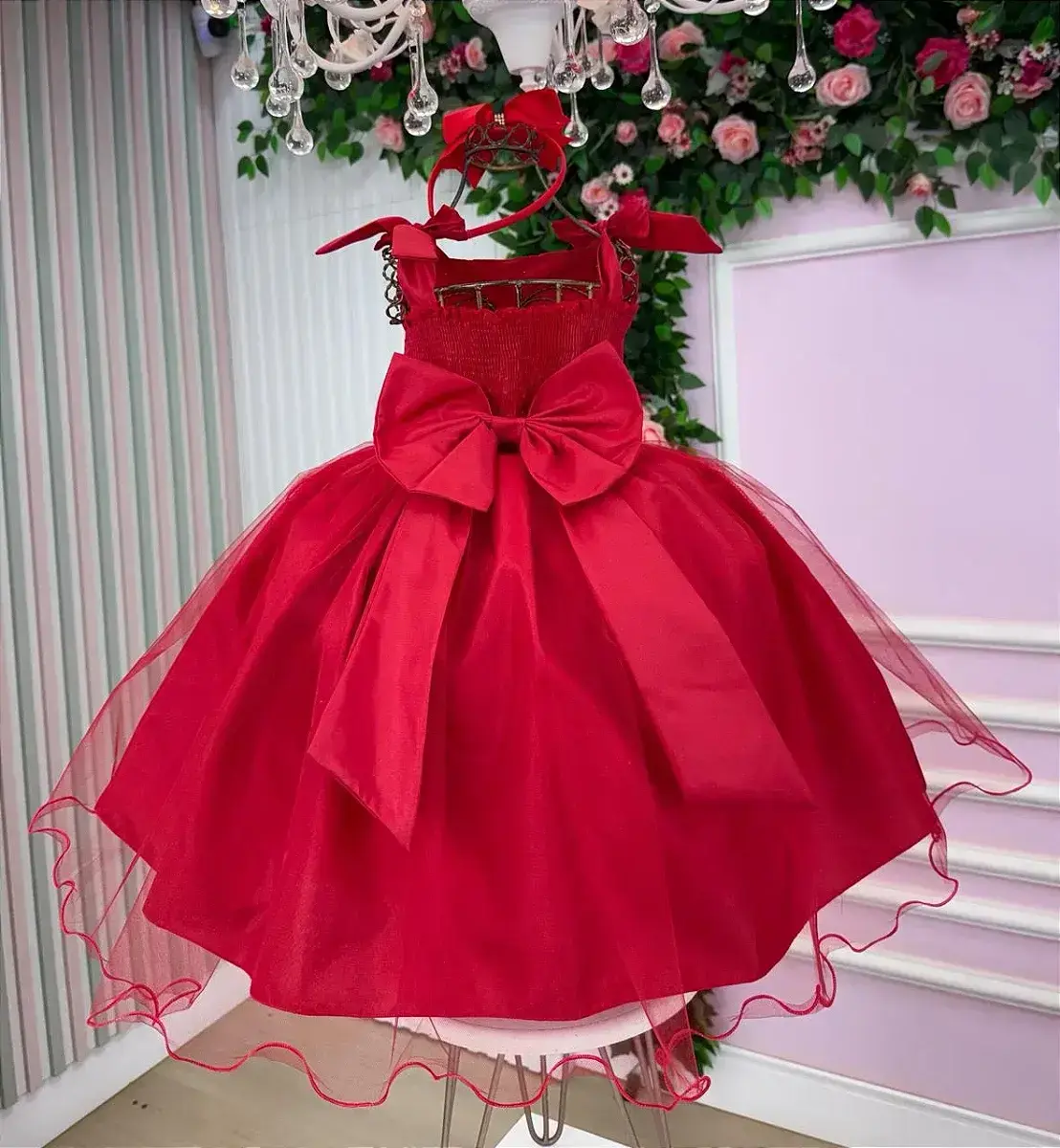 Vestido mariely vermelho, foto 9