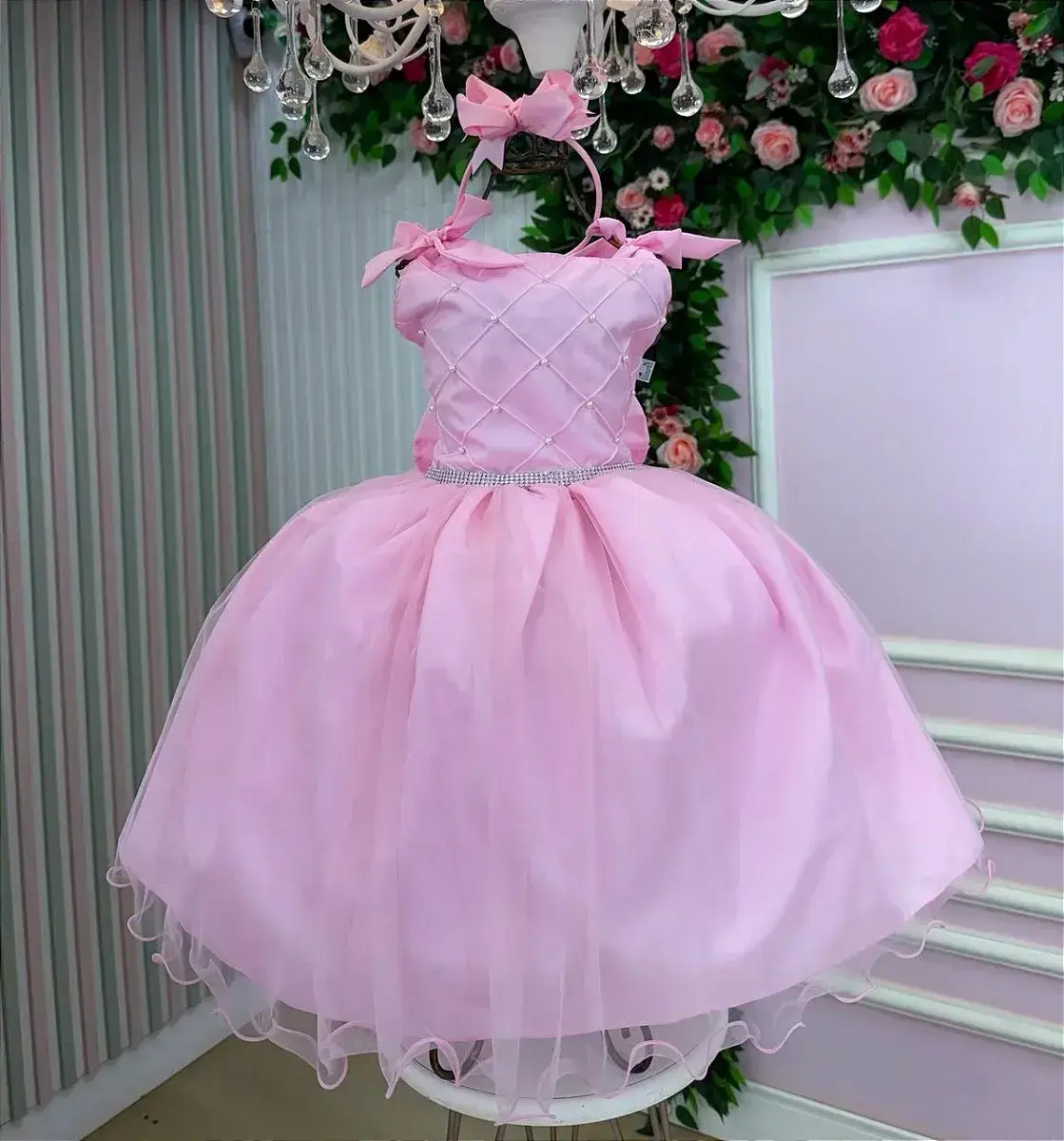 Vestido mariely rosa, foto 5