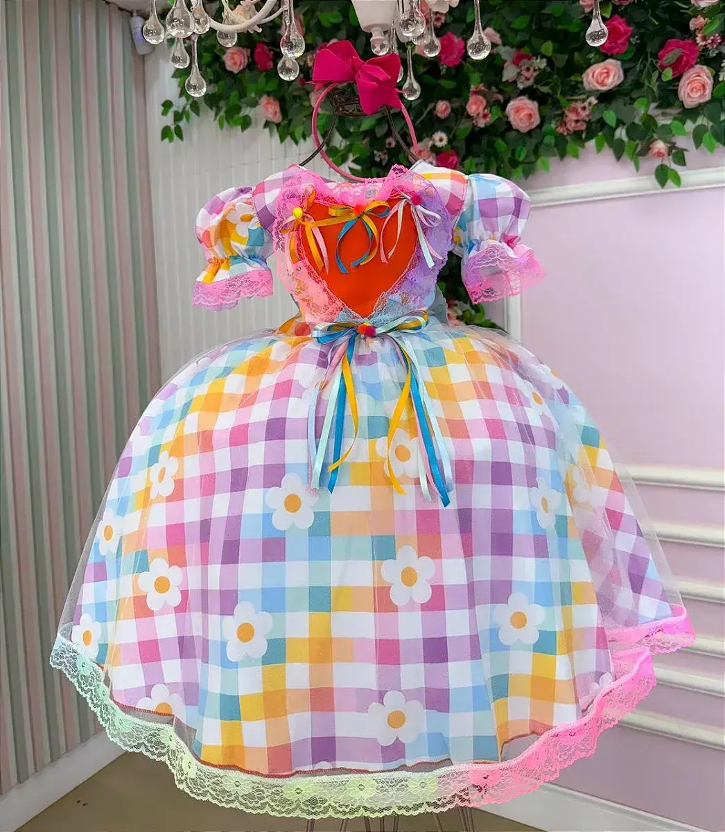 Vestido junino são joão encantado, foto 4