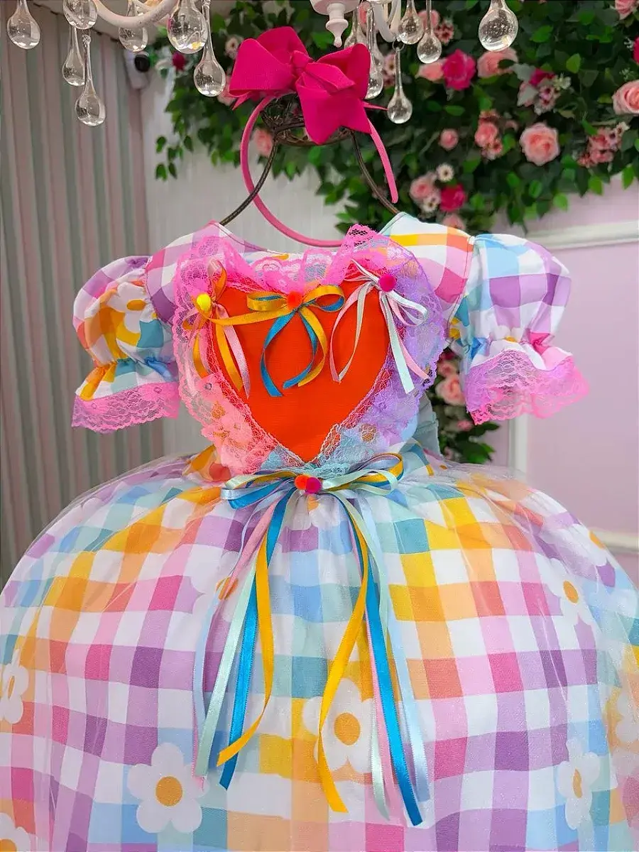 Vestido junino são joão encantado, foto 6
