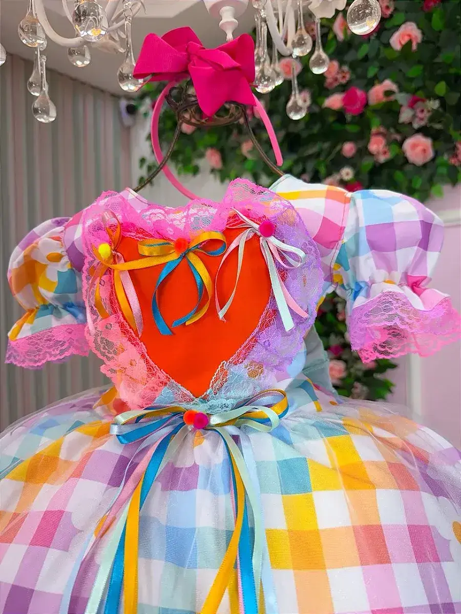 Vestido junino são joão encantado, foto 8