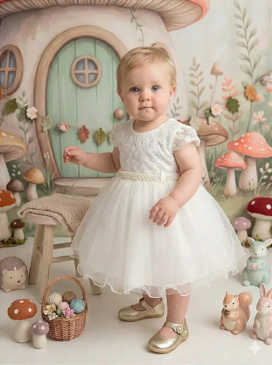 Vestido bebe ana leticia off